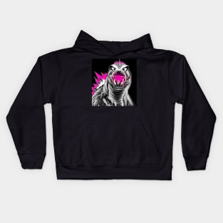 godzilla the punk kaiju wallpaper Kids Hoodie